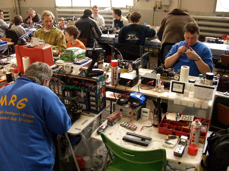 Bild: 06 Noch einmal das Material pruefen bevor es los geht