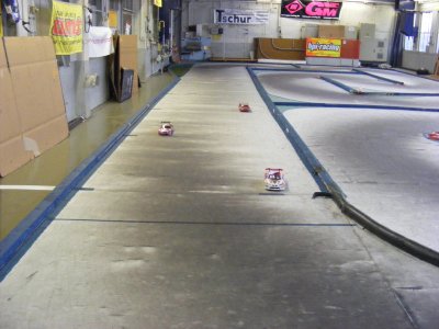 Bild: B-Final Aufstellung