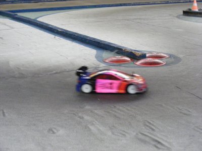 Bild: Robin in Fahrt